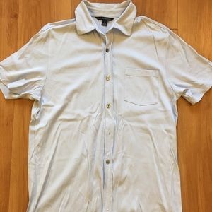 Banana Republic Short Sleeve Button Down Polo